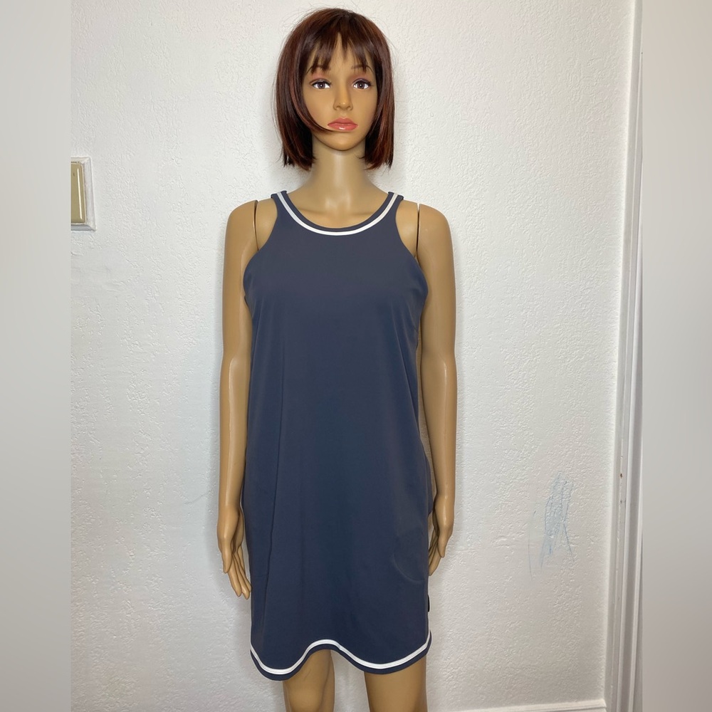 Vuori Dark Gray Sleeveless Dress